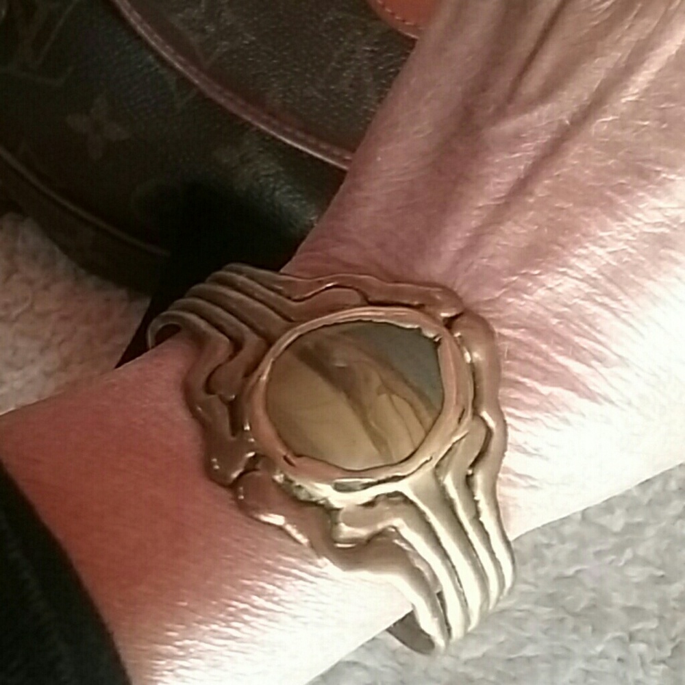 Genuine Jasper Bracelet - Picture 5 of 7